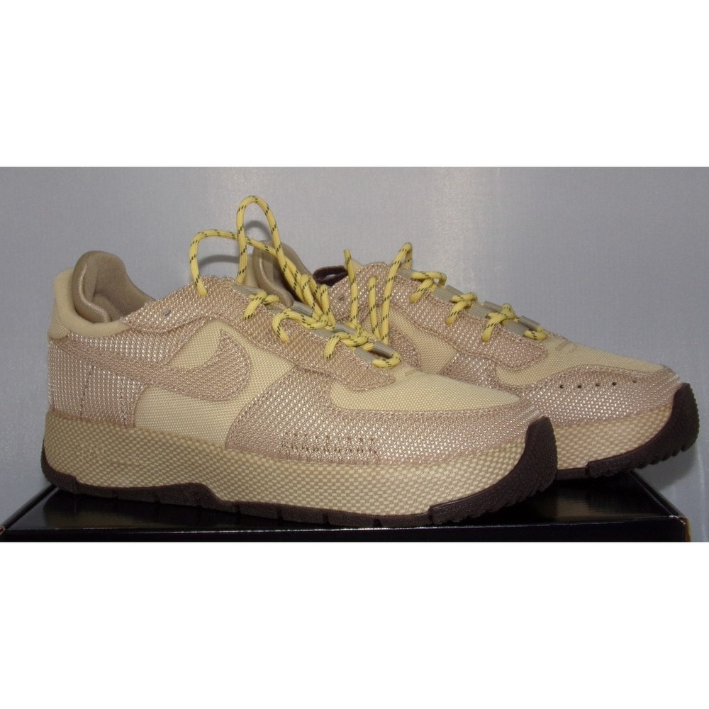 Nike Air Force 1 Wild In the Sesame/Baroque Brown/Khaki Size 7 (adults)